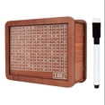 thumbnail image 1 of Boovnll Home Storage Wooden Money Box with Money and Numbers with Counter Crafts Portable Storage Case Money Saving Box for Adults Child 1Ml Storage Storage and Organization Organization and Storage, 1 of 4