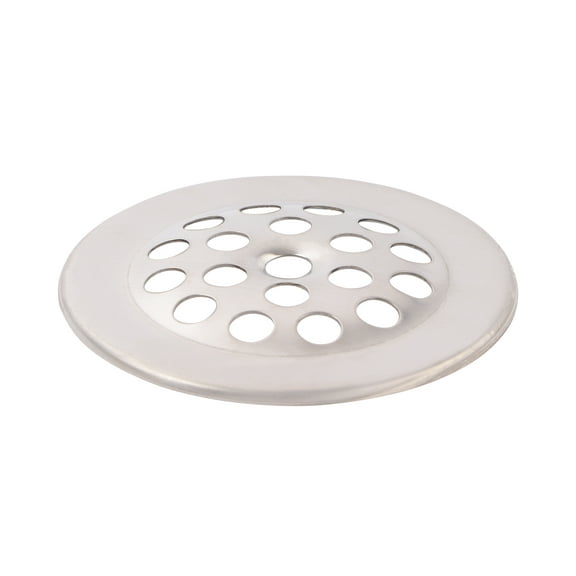 SUPPLYGIANT Drain Strainer for Tub and Shower with Screw, Universal Fit, Nickel Plated Finish