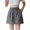 Gray, variant on RYRJJ Womens Casual Elastic Waist Shorts High Waisted Wide Leg Lightweight Summer Baggy Lounge Shorts with Pockets(Beige,L)