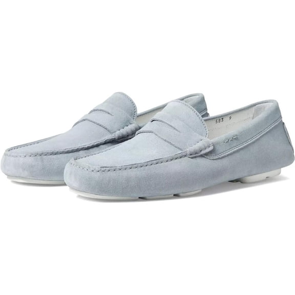 To Boot New York Idris Loafers Men's US 7 Light Blue Suede Casual Shoes KHD831