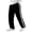 68#Black, variant on Mens Straight Leg Athletic Sweatpants Side Color Block Stripe Elastic Drawstring Waist Casual Daily Pants XL