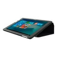 thumbnail image 4 of Incipio Faraday - Flip cover for tablet - polycarbonate, Plextonium, vegan leather - black - for Samsung Galaxy Book (12 in), 4 of 6