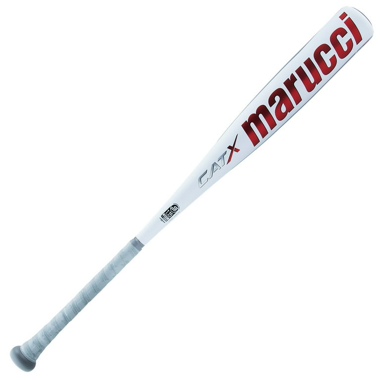 Marucci CATX -5 Size 31-26 AZR Aluminum Red/White Baseball Bat, 2