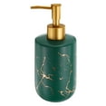 thumbnail image 1 of Uxcell 1 pieza dispensador de jabón de 12.5 oz para manos y platos para cocinas, baños y restaurantes, verde mate, 1 of 6