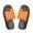 Orange, variant on Womens Fashion Orthotic Slides Ladies Lightweight Athletic Yoga Mat Sandals Slip On Thick Cushion Slippers