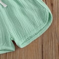 thumbnail image 5 of Sinhoon Toddler Kids Baby Girls Clothes Halter Crop Cami Daisy Tank Tops Floral Shorts Bloomers Summer Outfit Set, 5 of 14