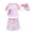 S10-Pink, variant on Ulitacool 5-6 Years Girl Swimsuit Three Piece Swimwear Upf 50 Sunsuit With Ruffle Bikini Top And Bottoms For Beach And Pool Play Simple Clothes Pink