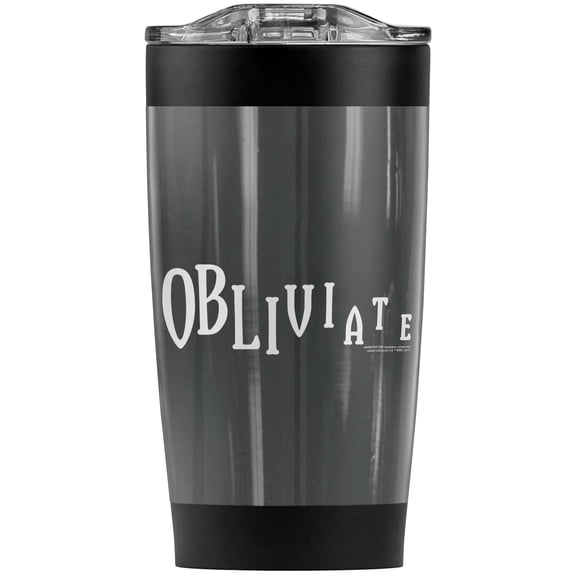 Harry Potter Obliviate Stainless Steel Tumbler 20 oz Coffee Travel Mug/Cup, Vacuum Insulated & Double Wall with Leakproof Sliding Lid | Great for Hot Drinks and Cold Beverages