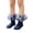 #A01-Navy, variant on Abcomgle Girls Big Ruffle Socks Soft Cute Classic Toddler | Colorful Double Lace Frilly Cotton Dress Sock for Kids Daily School Party Birthday Breathable Lightweight Comfy Gift Black