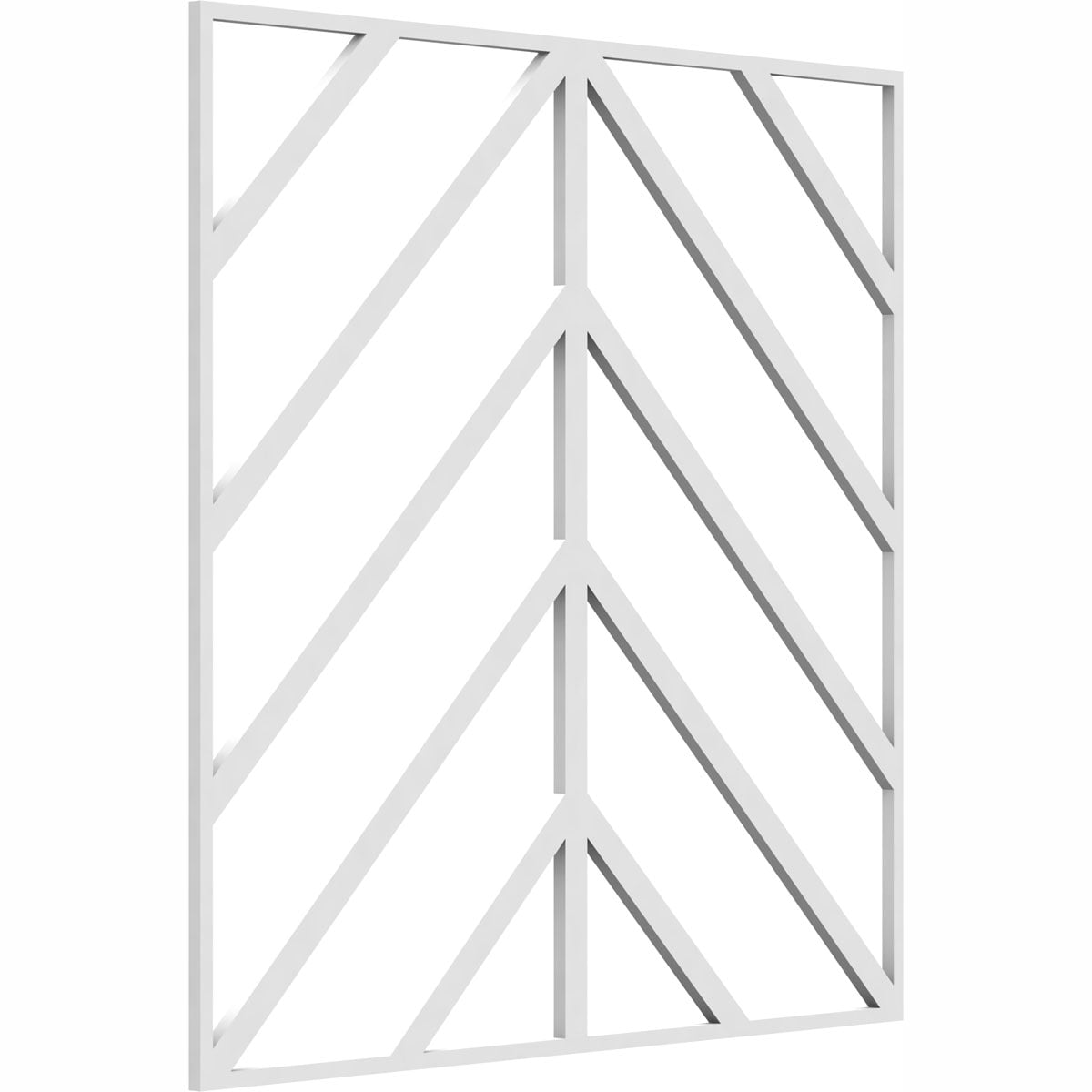 Large Genoa Decorative Fretwork Wall Panels in Architectural Grade PVC