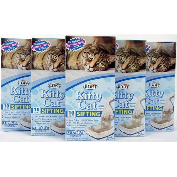 Alfapet Sifting Litter Box Liners 10 Per Box Plus 1 Transfer Liner