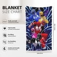 thumbnail image 3 of Power Rangers Anti-Pilling Flannel 32"X48" Super Soft Plush Air Condition Quilt Fluffy Warm Cozy Decorative Blankets, 3 of 7