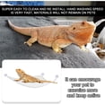 thumbnail image 5 of 2PCS Bearded Dragon Lizard Hammock Reptile Hammock Lounger Ladder Bearded Dragon Hammock Accessories for Bearded Dragons Geckos Lizards Reptile, 5 of 8
