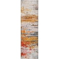 thumbnail image 2 of Addison Rugs Mayfield Premium Machine Washable Transitional Abstract Terracotta Runner Rug, 2'3" x 7'6", 2 of 6