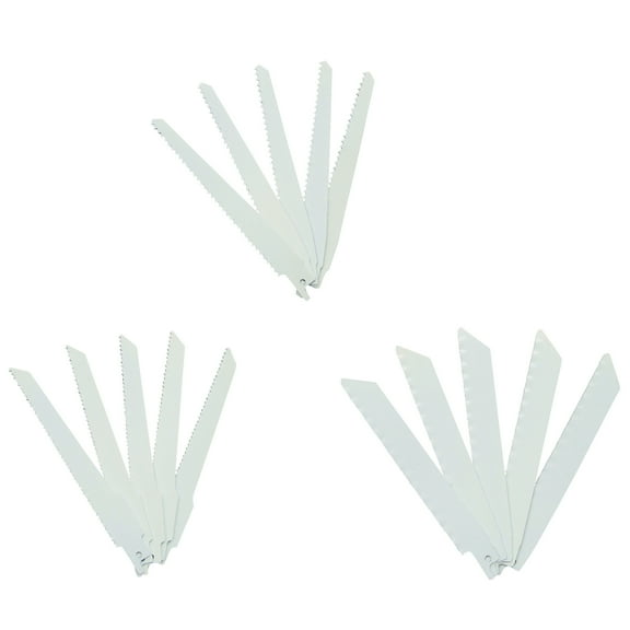 Klutch 15-Pc. 6in. Reciprocating Saw Blade Set
