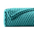 thumbnail image 1 of BEDELITE Manta de forro polar – Manta decorativa de jacquard 3D para sofá y cama, suave y acogedora, cálida manta mullida de felpa para todas las estaciones, 50 x 70 pulgadas, 1 of 1