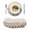 Purple, variant on Yellow Red Blue Spring Floral Round 15 Inch Placemats Set of 8, Watercolor Botanical Summer Flowers HeatResistant Non Slip Place Mats for Dining Table, Wipeable Kitchen Table Mats for Housewarming