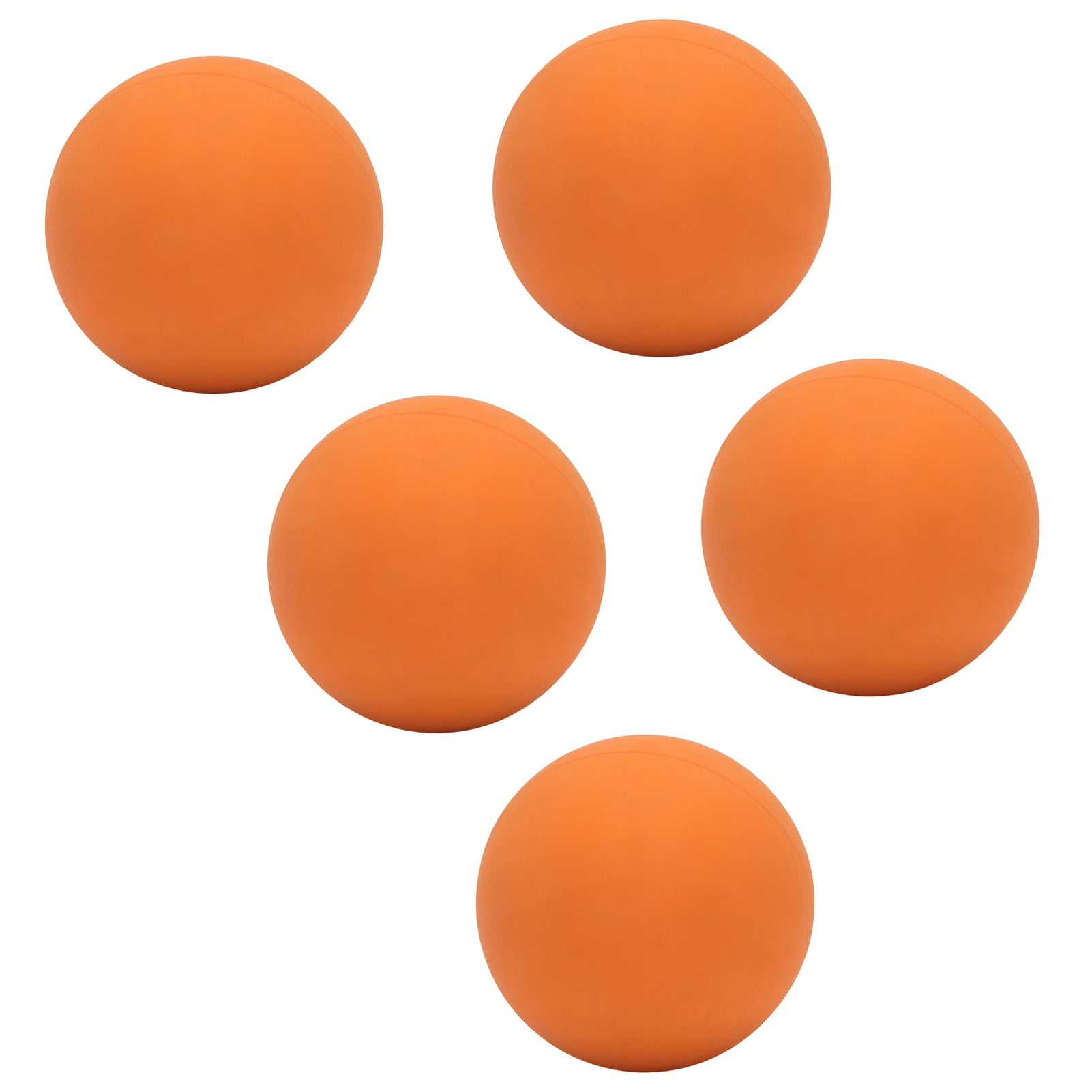 Lot De 5 Balles Rebondissantes En Caoutchouc Pur – 6 Cm – Flottent Sur L’eau – Multi-usage (sport, Relaxation, Plage, Piscine) – Bleu
