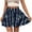 #0327-Navy, variant on Ailaofu Women's Summer Bohemian Shorts Fashion Ruffle Floral Print High Waist Loose Shorts Casual Beach Short