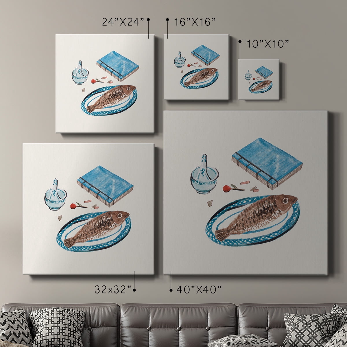 Wexford Home The Way Home IV-Premium Gallery Wrapped Canvas, 32" x 32" - Ready to Hang