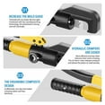 thumbnail image 3 of Hydraulic Shears Cutting Machine Portable Rebar Scissors Manual Hydraulic Rebar Shears Hand Tools ,Safe and Reliable, 3 of 7