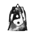 thumbnail image 2 of Naloa Yin And Yang Canvas Backpack for Men Women Rucksack Casual Travel Daypack College Tote Satchel Bookbag for Teens-Medium, 2 of 7
