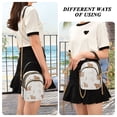 thumbnail image 6 of FORMRS Crossbody Bag for Women Quilted Travel Shoulder Cell Phone Purse with Chain Strap Handbag, Gray Bears, 6 of 7