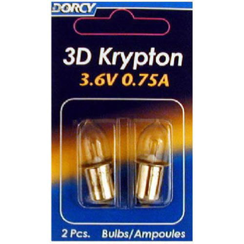 NEW 2 Pack Energizer KPR102 2D Krypton Flashlight Bulbs 
