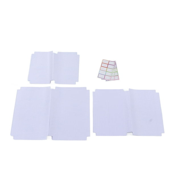 30 Pcs Clear Frosted Book Cover Protector,Adjustable Book Cover Book Covers Waterproof Plastic Sleeve Against Wear Book Protector For School Office