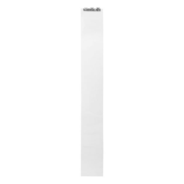 Cortina de tiras de plástico transparente para puerta de congelador, divisor de mercado, cortina de repuesto (1,7 m)