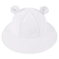 thumbnail image 4 of YABCSAZ Baby Girls BoysSun Hat UV Protection Breathable Boonie Hat Foldable Kids Cute Wide Brim Bucket Hats Adjustable Toddler Summer Hats for Hiking Beach Fishing Summer Safari Size 2 Years（XL）, 4 of 4