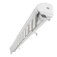 thumbnail image 6 of Awntech 16 Ft Key West Left Motorized Heavy Duty Patio Retractable Awning with Cassette (192in x 9.38in x 120in), Gray/White Stripe, 6 of 8