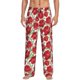 thumbnail image 1 of Balery Rose Flowers Pantalones de pijama para hombre, pijama ultraligero, pantalón de descanso-Medium, 1 of 6