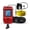Red, variant on Handheld Sonar Fish Finder with LCD Backlight, IP68 Waterproof Depth Detector, 3937.01 Inch Detection Range for Kayak & Ice Fishing, Battery Not Included