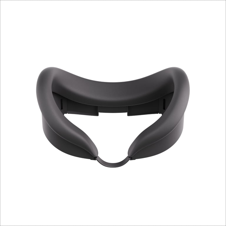 Meta Quest 3 Silicone Facial Interface, Black, 6.60x4.10x3.70in