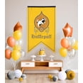thumbnail image 3 of Banner CON*QUEST con el escudo de Harry Potter Hufflepuff, 75 x 125 cm, 3 of 5