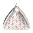 thumbnail image 3 of Lsque Hello Rabbit Printed Long Tissue Box Cover Holder, Facial Paper Organizer Dispenser,Triangle with Bottom Belt, PVC Leather Decorative Organizer, 3 of 9