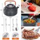 thumbnail image 2 of JUEGO DE UTENSILIOS DE COCINA PLEGABLES Y LIGEROS PARA SENTERISMO Y PICNICE, JUEGO DE VAJILLA RESTENTE PARA EXTERIERES CON BOLSA DE TRANSPORTE, 2 of 7