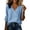 d269_Light Blue, variant on Zormilly Cotton Linen Shirts for Women Long Sleeve V Neck Shirts Spring Fall Daily Office Casual Fashion Blouses, S-3XL
