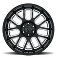 thumbnail image 3 of Black Rhino Cast Aluminum Rim BRPIS 18X9.5 6X5.5 G-BLK-MILL -18MM, 1895PIS-86140B12, 3 of 3