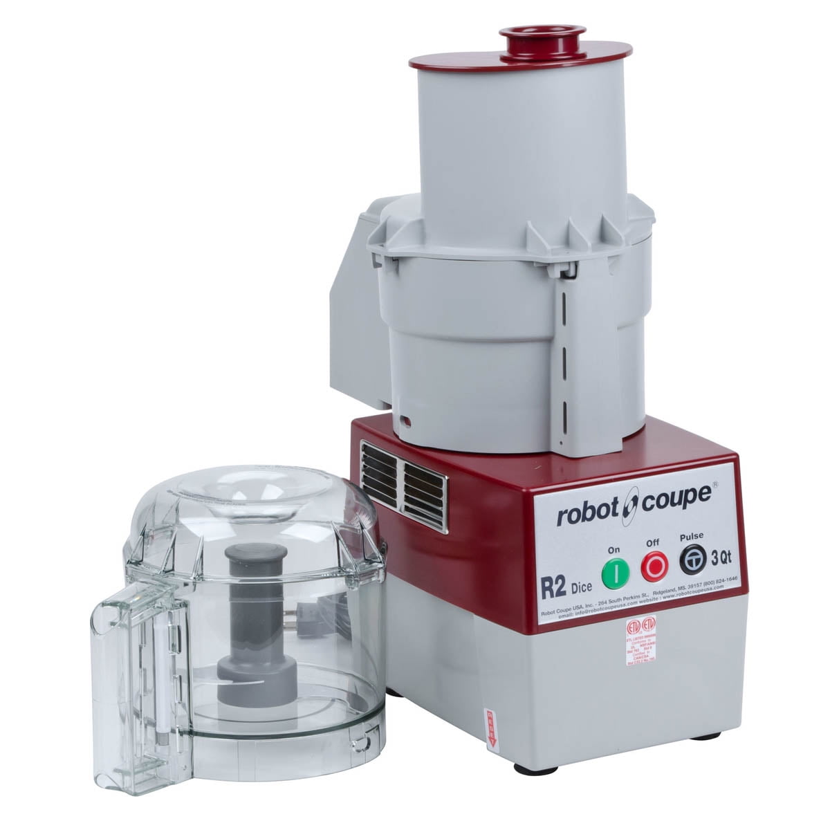 Robot Coupe R2CLRDICE Combination Food Processor w/ Dicing
