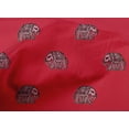 thumbnail image 4 of oneOone Organic Cotton Voile Fabric Elephant Block Printed Craft Fabric BTY 42 Inch Wide, 4 of 4