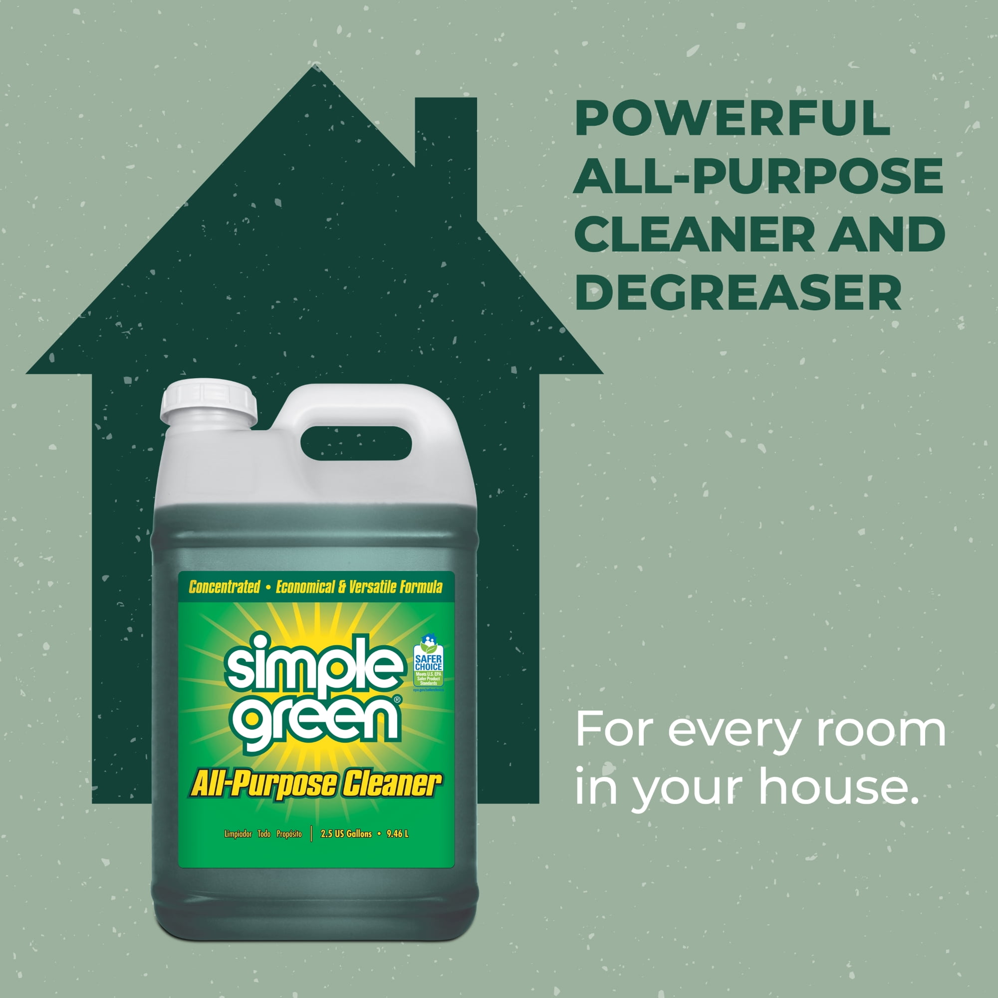 Simple Green 2.5 GA-Gallon All-Purpose Cleaner 2710100213225 - The Home  Depot