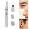 thumbnail image 1 of Nose Eyebrow Trimmer 2 in 1 Professional Rinseable Multidunction Eyebrow white, 1 of 10