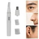 thumbnail image 3 of Recortador de cejas y nariz 2 en 1, cuchillas profesionales enjuagables, multifunción, peine eléctrico para cejas, para viajes, limpieza facial, removedor para mujeres y hombres. blanco, 3 of 9