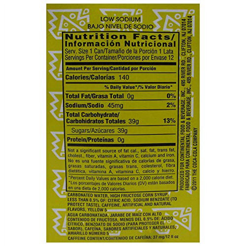 Inca Kola Golden Carbonated Beverage Soda - la kola dorada - 12 oz cans - 12pk