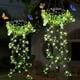 thumbnail image 1 of Luces solares de hiedra para exteriores, planta artificial, lámpara solar de hiedra, planta colgante artificial impermeable, decoración de jardín, decoración de balcón, 1 of 5