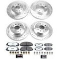 thumbnail image 3 of PowerStop Front and Rear Z36 Truck & Tow Carbon-Fiber Ceramic Brake Pad and Drilled and Slotted Rotor Kit Fits: JEEP Select Models K7939-36, 3 of 9