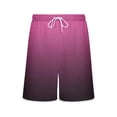 thumbnail image 5 of LMOIPLI Mens Swim Trunks with Mesh Liner Quick Dry Bathing Suits Beach Vacation Swimsuit Board Shorts with Pocket Hot Pink S, 5 of 7