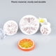 thumbnail image 4 of Matsuzay 3 piezas de molde de repujado de resorte de copo de nieve para hacer pasteles, molde decorativo para manualidades, troquel de Herramientas y accesorios para hornear, 4 of 6